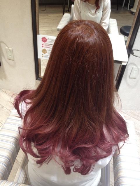 ピンク系グラデーションカラー. o0480064012591848548